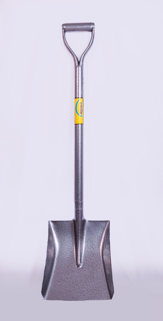 Metallic spade box