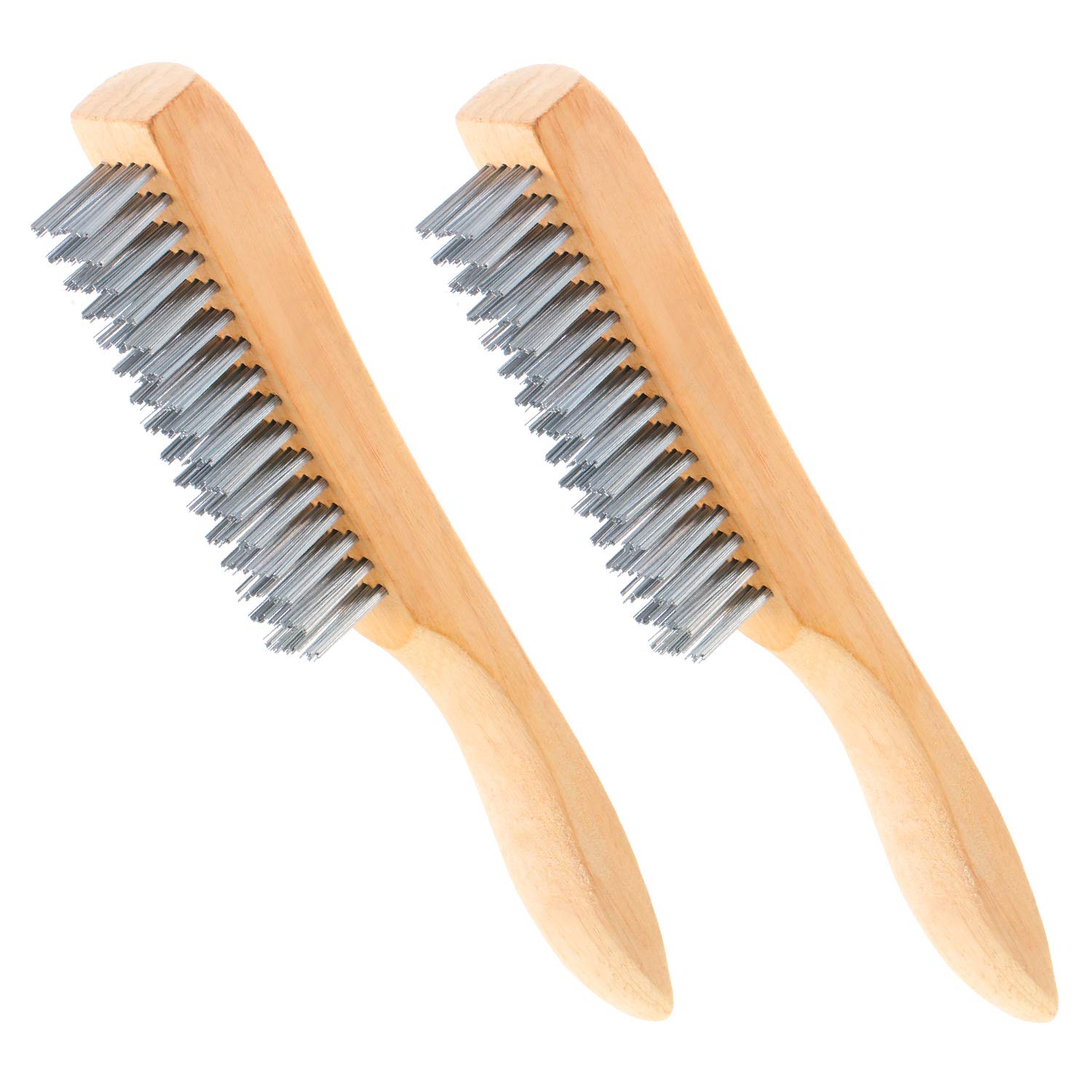 wire brush wood